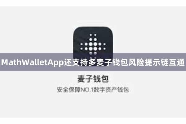 MathWalletApp还支持多麦子钱包风险提示链互通