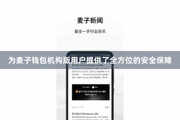 为麦子钱包机构版用户提供了全方位的安全保障